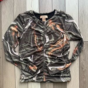 Bailey 44 Camouflage Long Sleeve Top